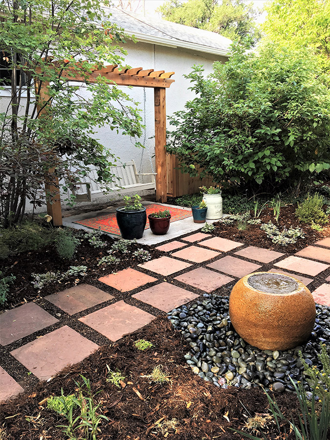 Denver Backyard Path