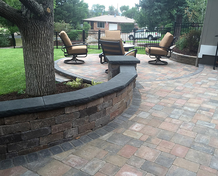 Colorado Back Yard Patio