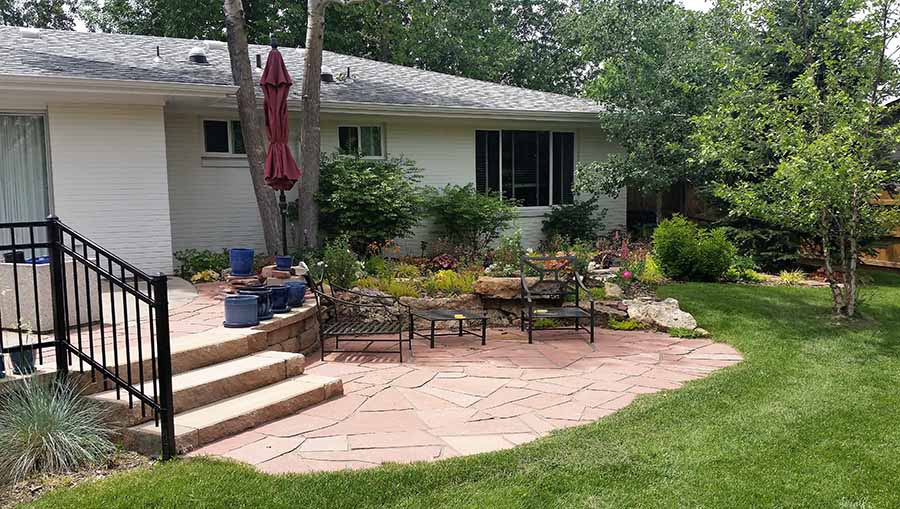 Backyard Hardscape Colorado