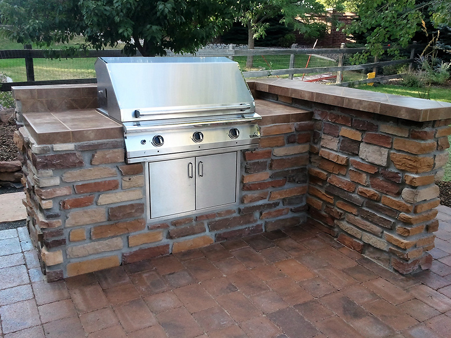 Outdoor Grill Brick Denver