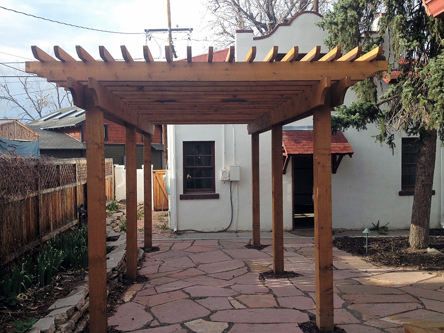 Denver Pergola Backyard