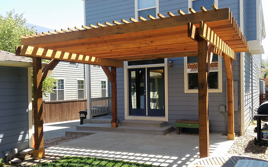 Denver Colorado Landscape Pergola